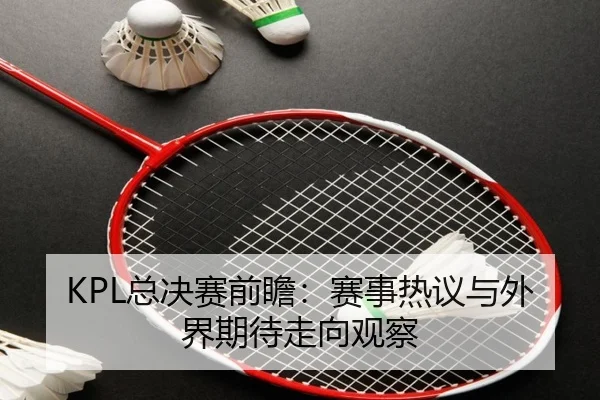 KPL总决赛前瞻：赛事热议与外界期待走向观察